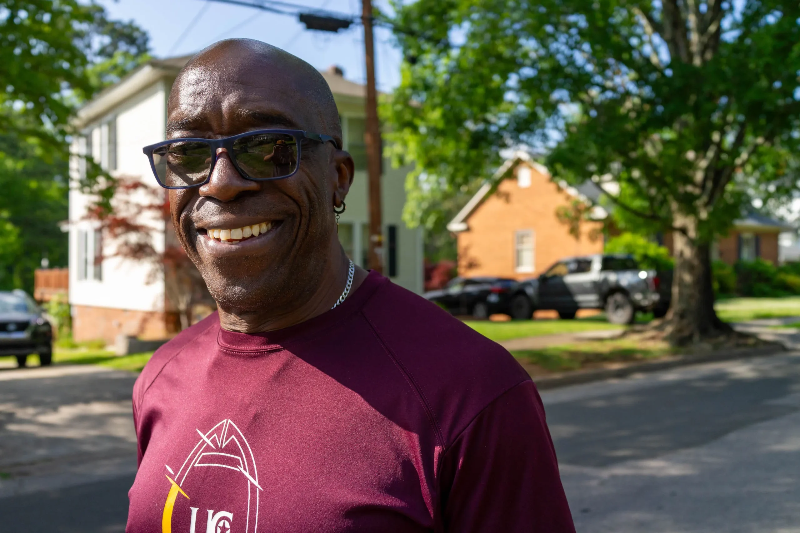 Guillermo Nurse, Oxford’s first Black mayor. Photo by Milton Lindsay in the spring of 2023.